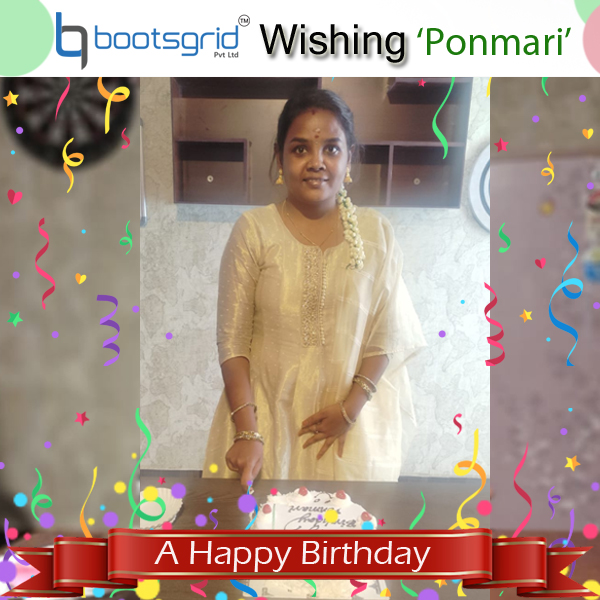 HAPPY BIRTHDAY PONMARI