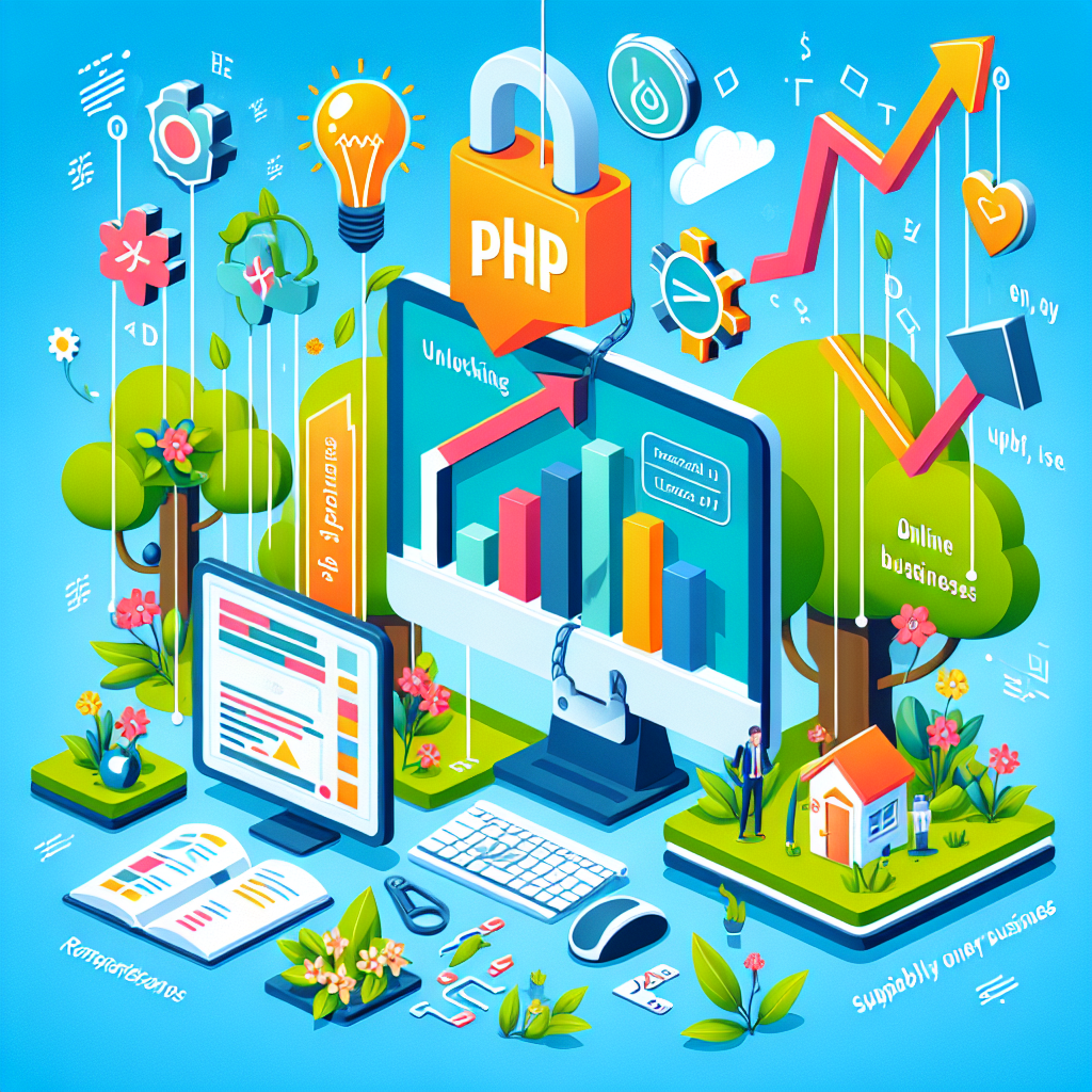 Unleash the potential of your online business with PHP development.