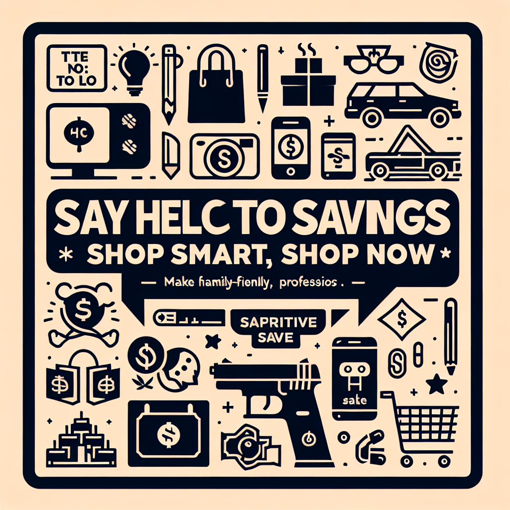 Say Hello to Savings: Shop Smart, Shop Now!